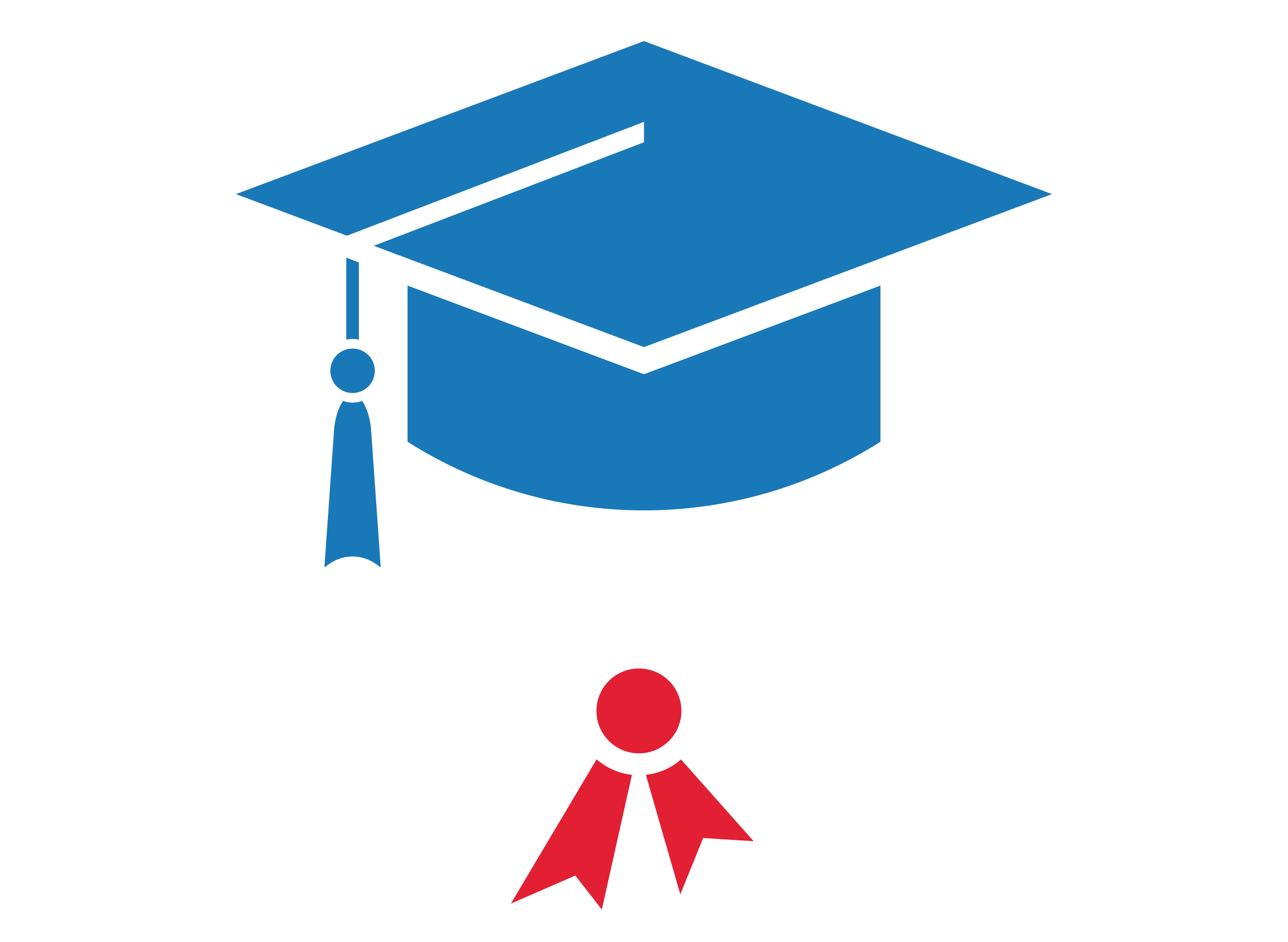 grad cap and diploma